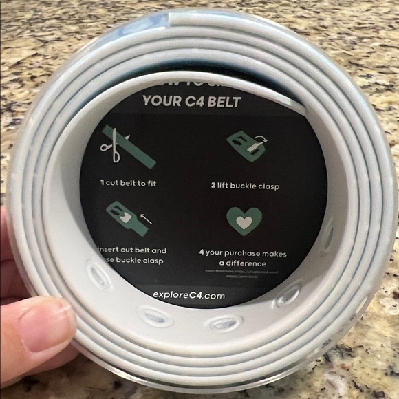 Blue Equestrian Ribbon - Picture 2 of 2